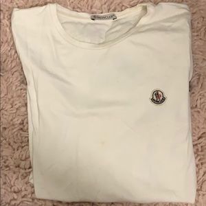 ❌SOLD❌ White Moncler t shirt